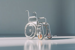 轮椅高清居家康复模型