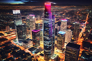 洛杉矶建筑高清摄影图