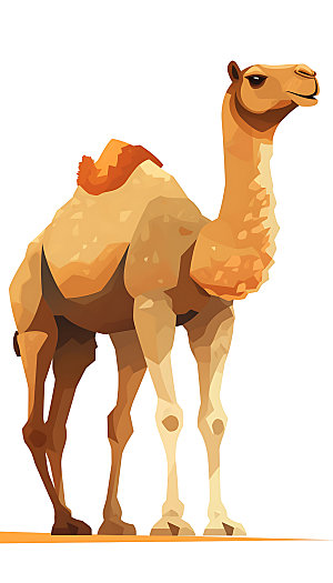 骆驼高清大漠形象