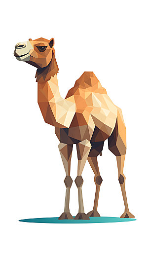 骆驼沙漠动物高清形象
