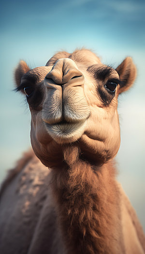 骆驼高清沙漠动物形象