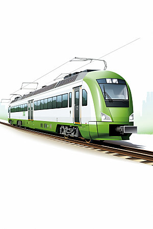 绿皮火车铁路发展模型