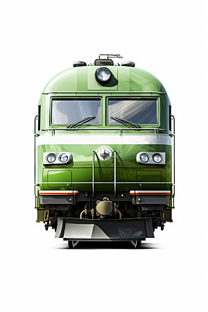 绿皮火车交通工具卧铺模型