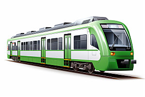 绿皮火车列车卧铺模型