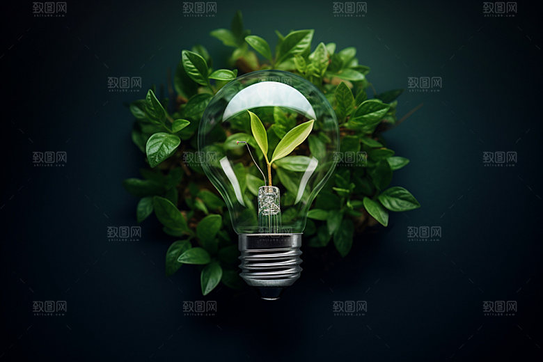 绿色环保可循环环境日摄影图