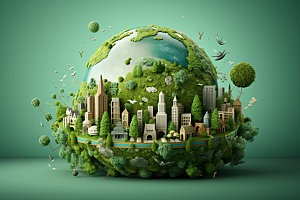 绿色环保高清生态摄影图