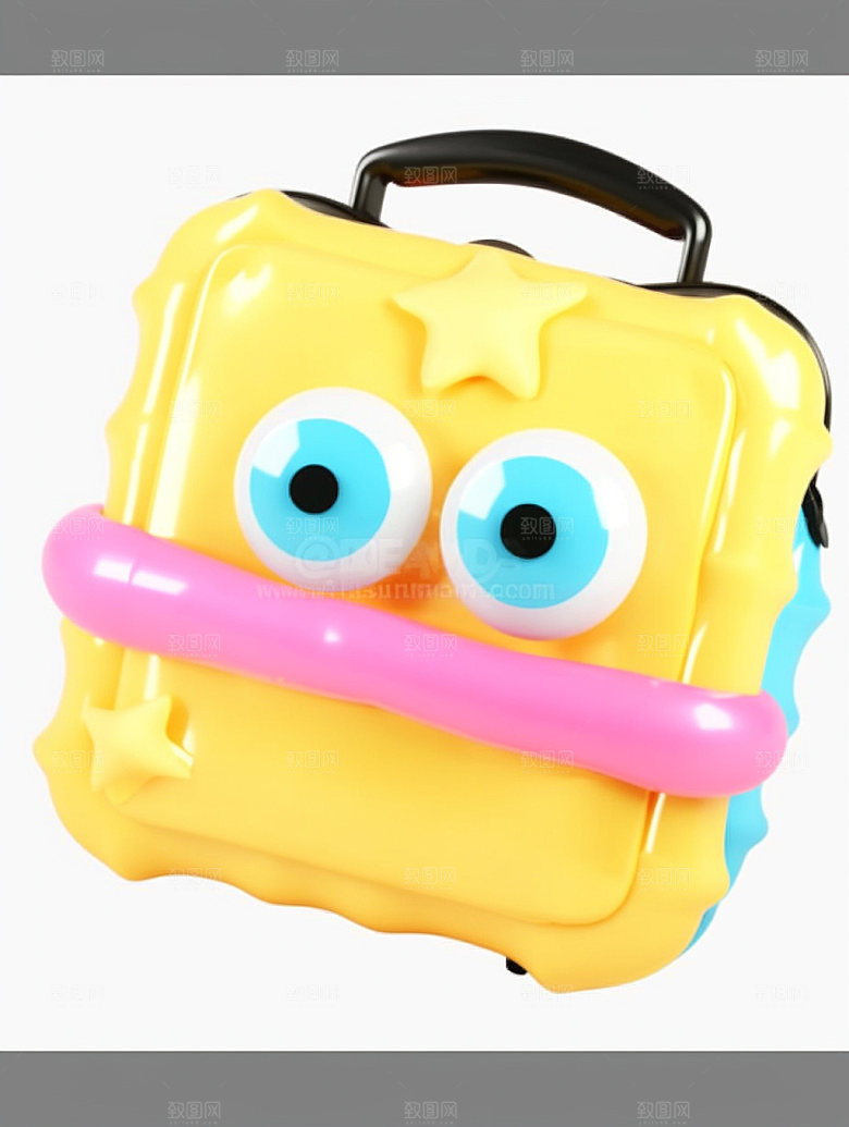膨胀风旅游立体休闲元素