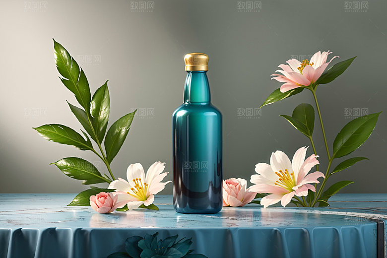 绿植插花家居高清效果图