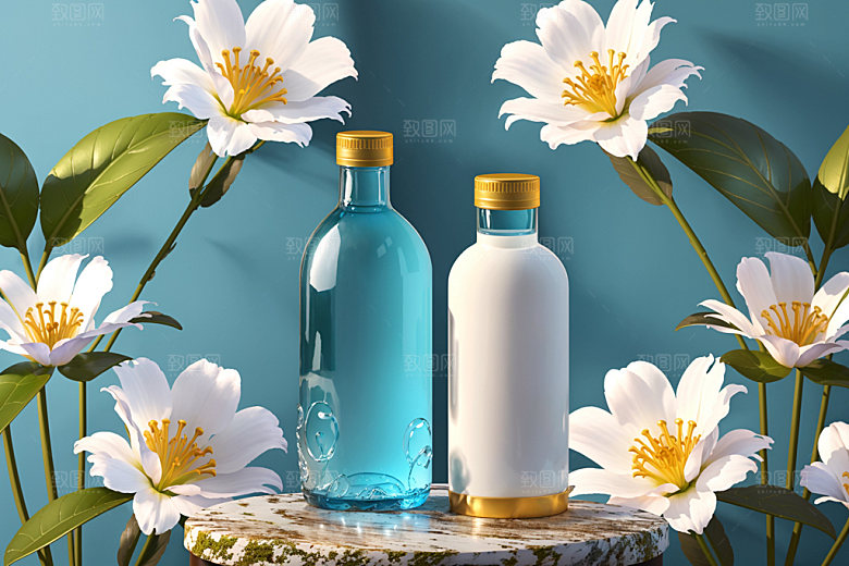 绿植插花高清室内效果图