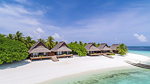 马尔代夫风光旅游摄影图