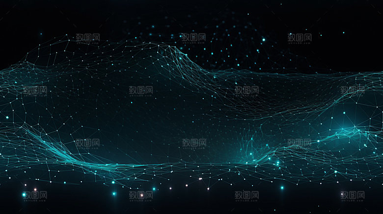 脉冲波电子切线波背景