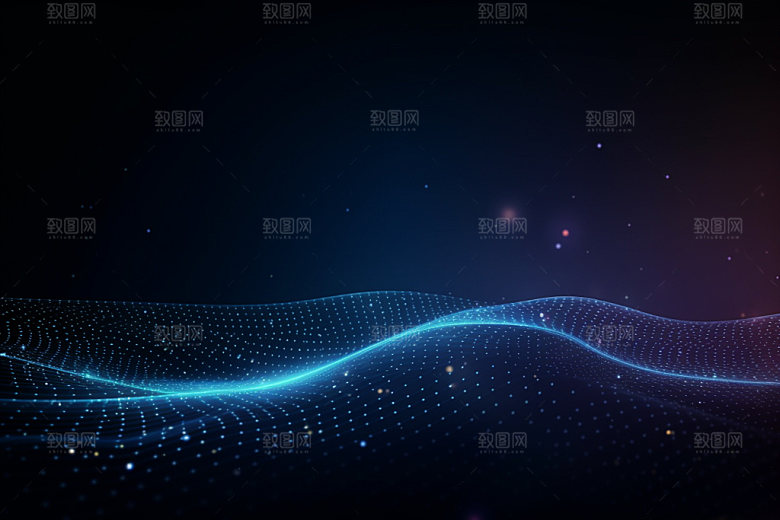 脉冲波纹高清背景图