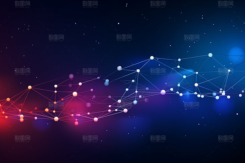 脉冲波纹律动背景图