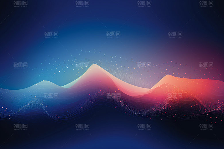 脉冲未来高清背景图