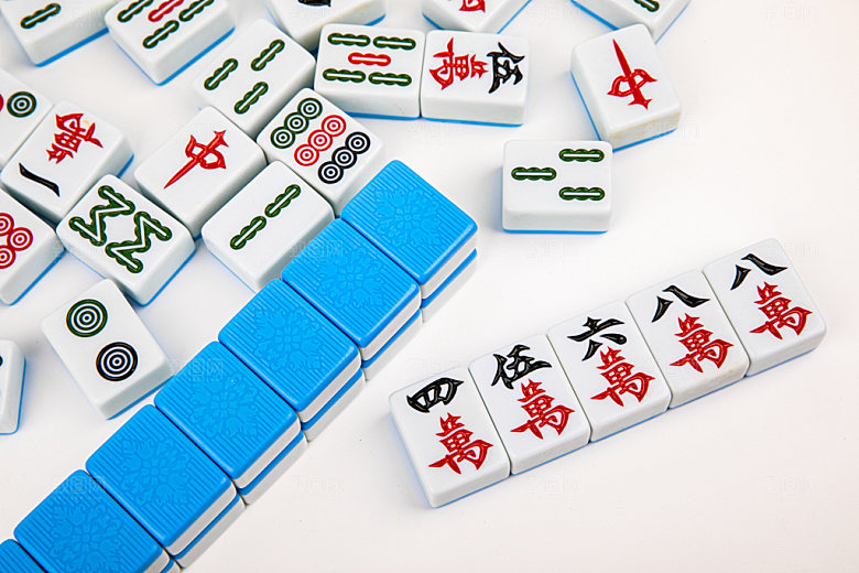 麻将国粹传统文化摄影图