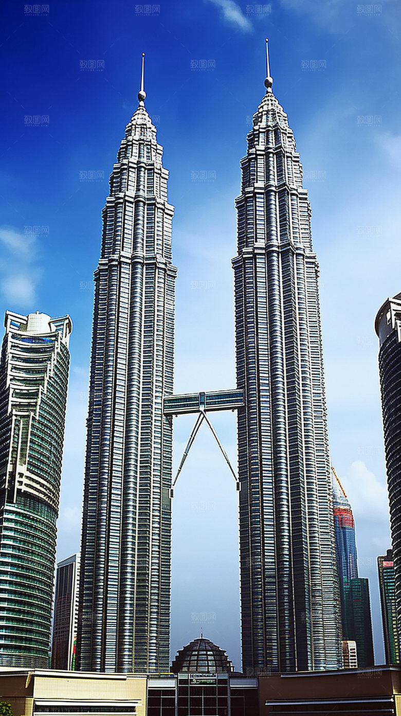 马来西亚景色出国游摄影图