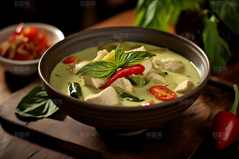 麻辣烫美食冒菜摄影图