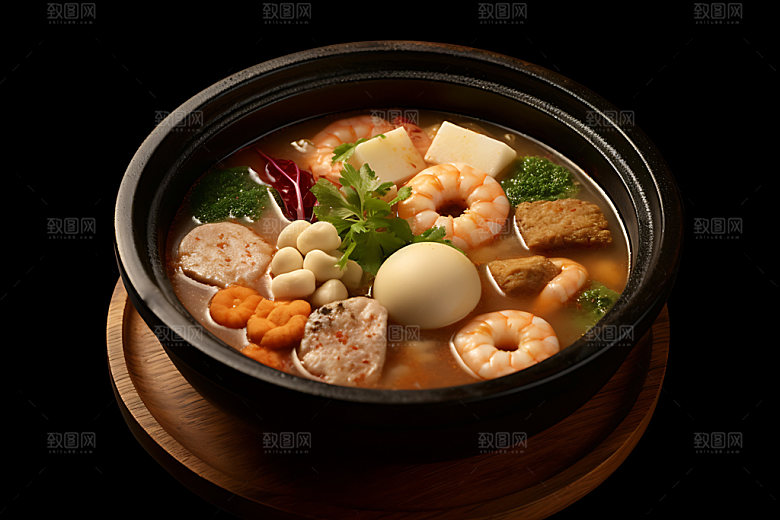 麻辣烫川味美食摄影图