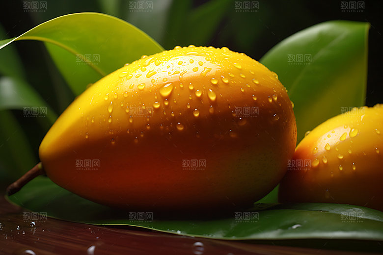 芒果夏季热带水果摄影图