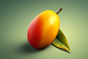 芒果高清热带水果摄影图