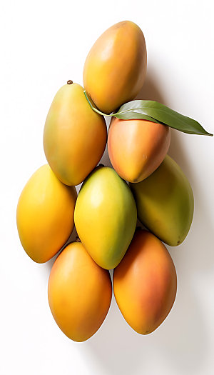 芒果特写热带水果摄影图