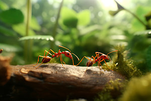 蚂蚁微距高清摄影图