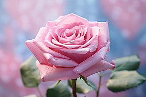 玫瑰花月季花自然摄影图