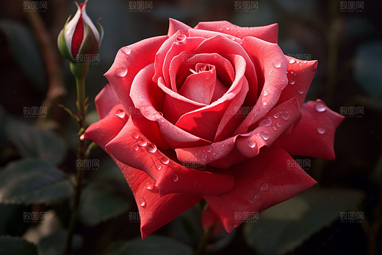 玫瑰花月季花花卉摄影图