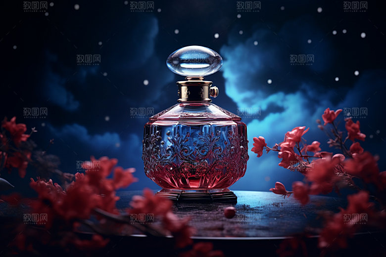 香水大牌美妆摄影图
