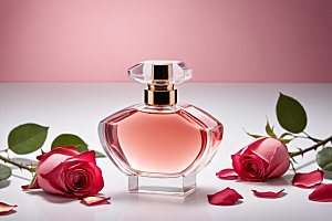 玫瑰香水模型香氛样机