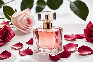 玫瑰香水香氛美容样机