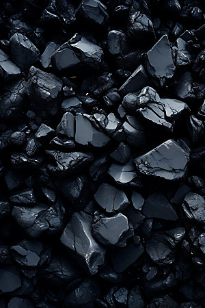 煤炭矿石高清摄影图