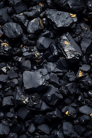 煤炭能源石料摄影图