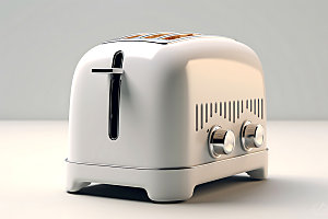 面包机烤面包厨房电气效果图