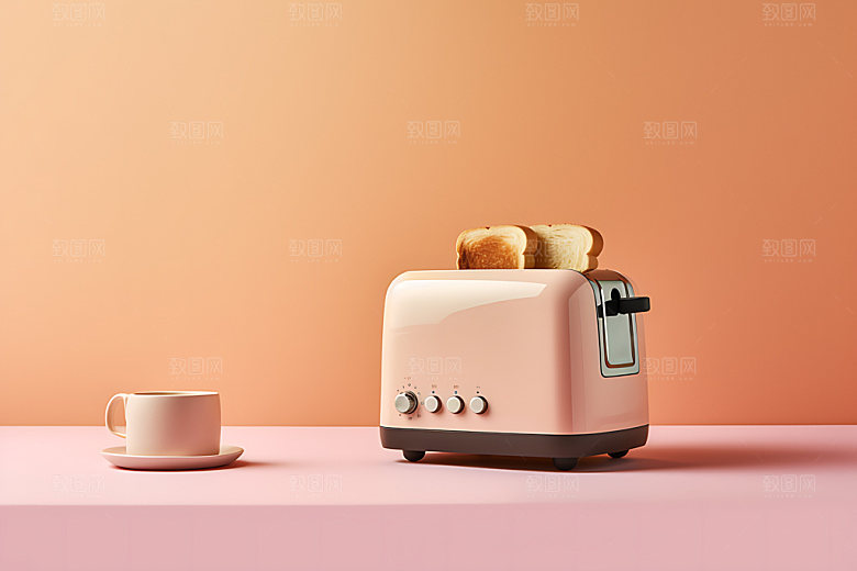 面包机模型高清效果图