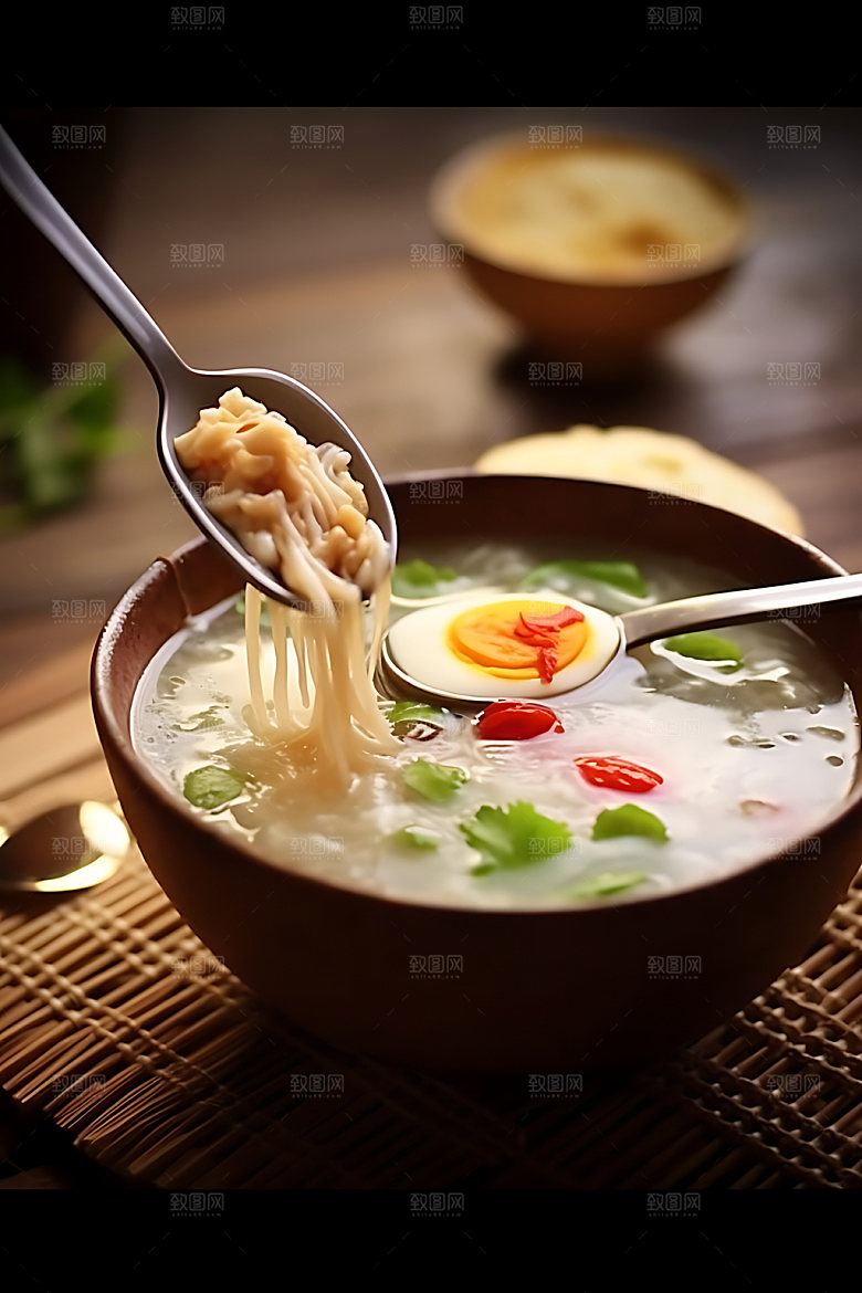 面食拉面美食摄影图