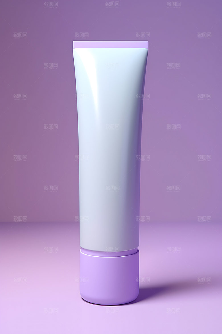 洗面奶质感乳液摄影图