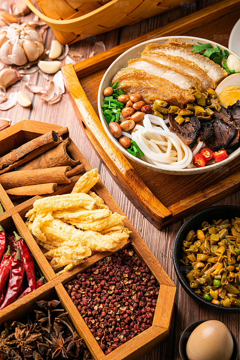 米粉美味高清摄影图