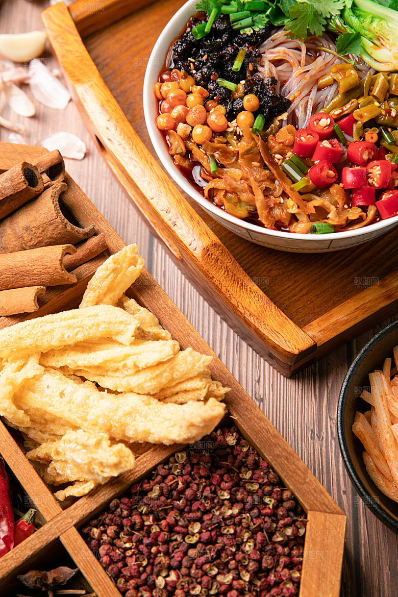 米粉美味高清摄影图