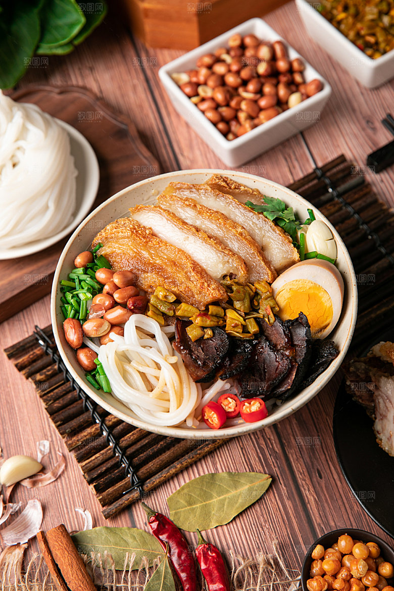 米粉美味美食摄影图