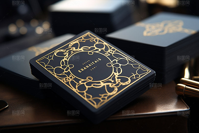 名片贵宾卡设计样机
