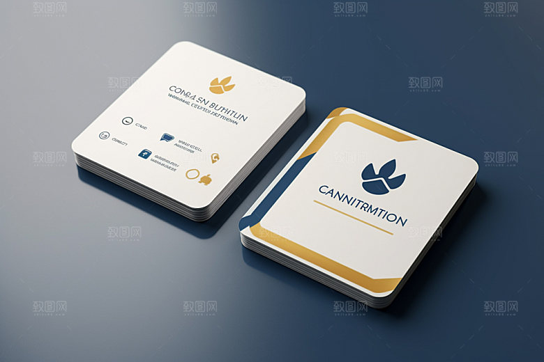 名片卡片模型样机