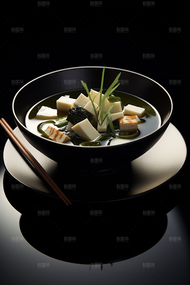 蘑菇菌汤高清蔬菜摄影图