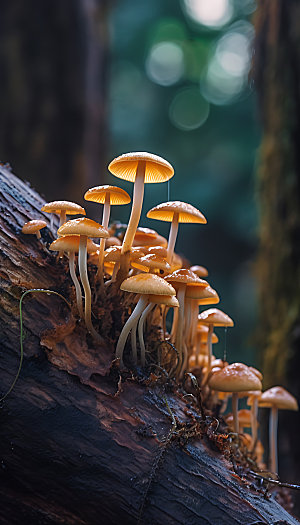 蘑菇菌菇自然摄影图