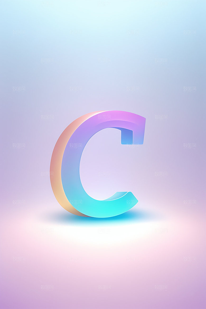 磨砂玻璃字母玻璃清爽艺术字