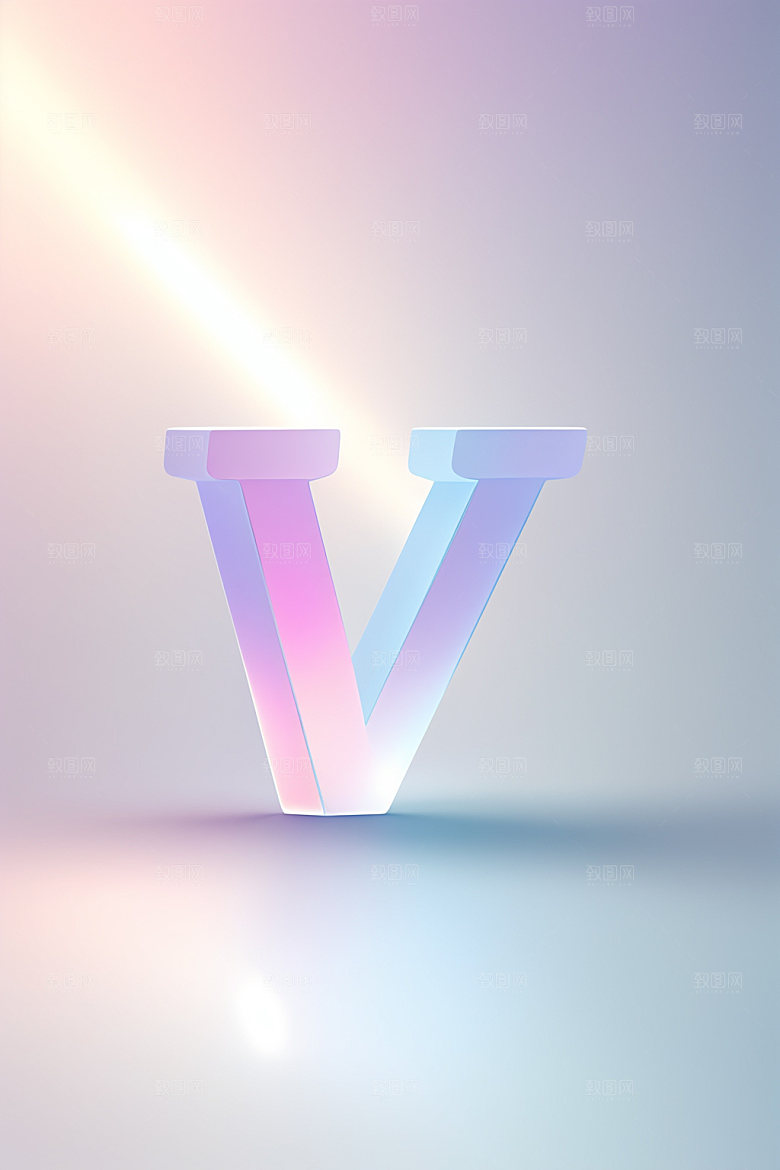磨砂玻璃字母创意玻璃艺术字