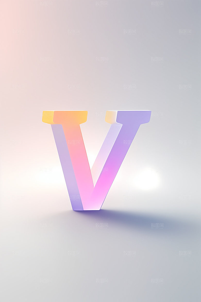 磨砂玻璃字母立体玻璃艺术字