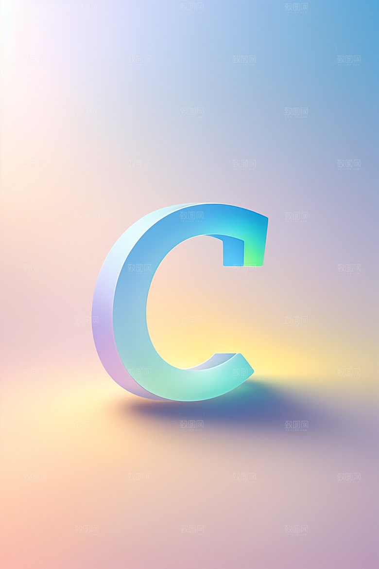 磨砂玻璃字母玻璃立体艺术字