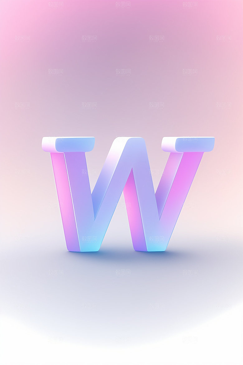 磨砂玻璃字母立体玻璃艺术字