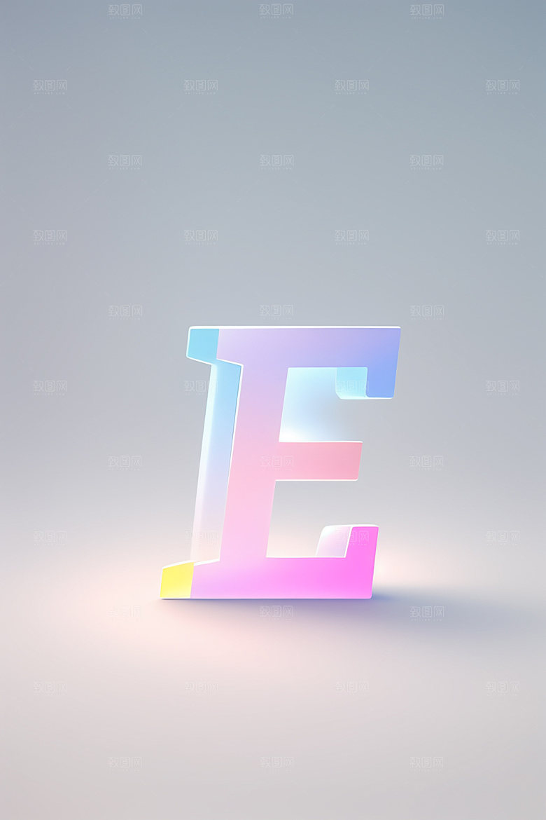 磨砂玻璃字母玻璃通透艺术字